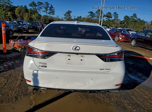 JTHBZ1BL5JA015499 2018 LEXUS GS Белый Вид сзади