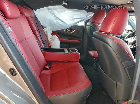 JTHBZ1BL5KA018257 2019 LEXUS GS Silver Հետևի նստատեղերի տեսք