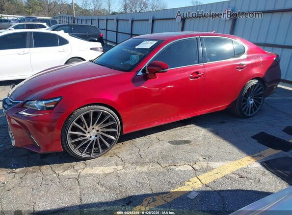 JTHBZ1BL7GA001063 2016 LEXUS GS 350 Red 360 interior view
