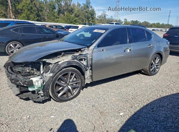 JTHBZ1BL7GA001791 2016 LEXUS GS Серебряный Передняя левая четверть