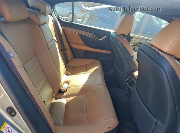 JTHBZ1BL7GA001791 2016 LEXUS GS Серебряный Вид задних сидений