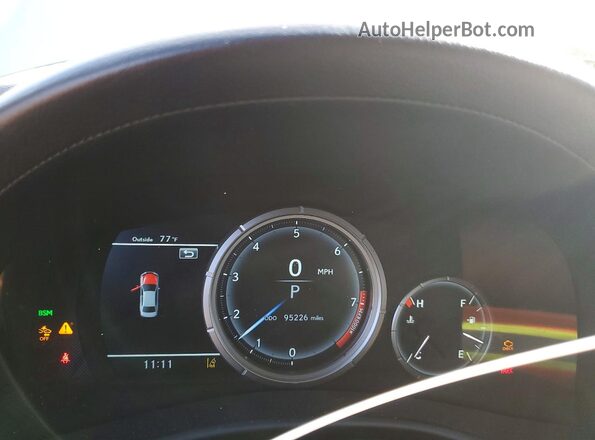 JTHBZ1BL9HA011689 2017 LEXUS GS Tan Widok zestawu wskaźników