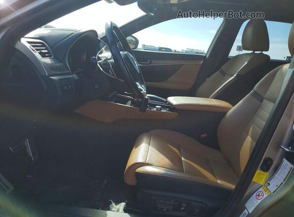 JTHBZ1BL9HA011689 2017 LEXUS GS Tan Widok wnętrza z przodu