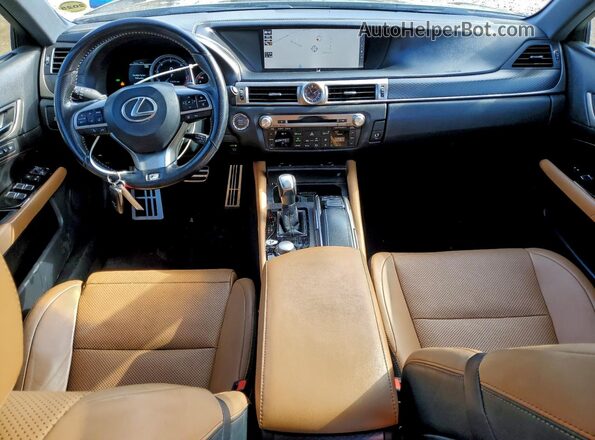 JTHBZ1BL9HA011689 2017 LEXUS GS Tan Widok deski rozdzielczej