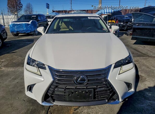 JTHBZ1BL9JA014341 2018 LEXUS GS Белый Вид спереди