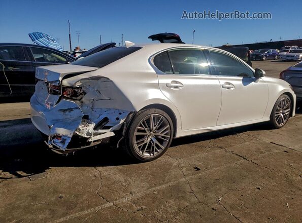 JTHBZ1BL9JA014341 2018 LEXUS GS Белый Задняя правая четверть