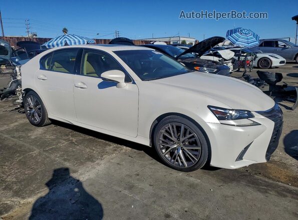 JTHBZ1BL9JA014341 2018 LEXUS GS Белый Передняя правая четверть