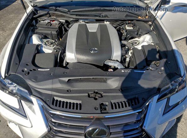 JTHBZ1BL9JA014341 2018 LEXUS GS Белый Вид задней части салона