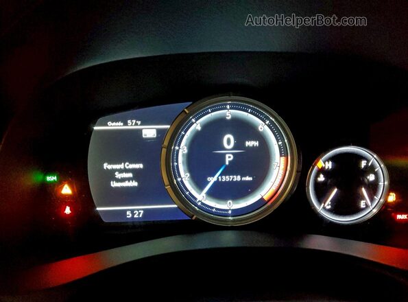 JTHBZ1BLXHA010275 2017 LEXUS GS Серый Вид щитка приборов