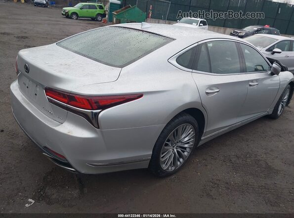 JTHC51FF2J5002383 2018 LEXUS LS 500 Серебряный Задняя правая четверть