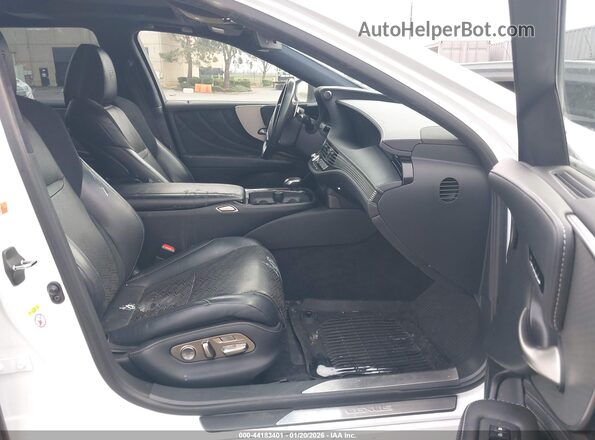 JTHC51FF9J5004440 2018 LEXUS LS 500 Белый Вид салона спереди