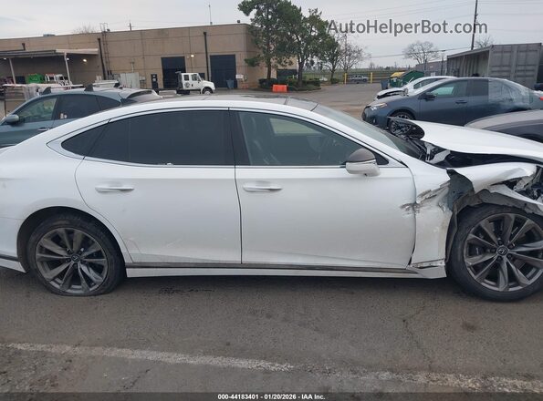 JTHC51FF9J5004440 2018 LEXUS LS 500 Белый Вид задней части салона