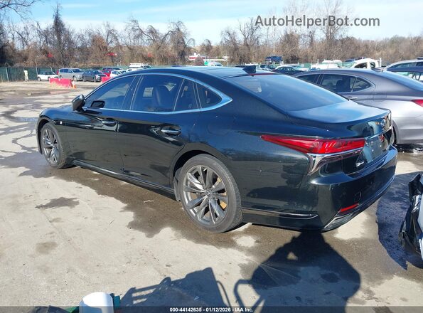 JTHC51FFXJ5000249 2018 LEXUS LS 500 Черный Задняя левая четверть