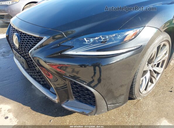 JTHC51FFXJ5000249 2018 LEXUS LS 500 Черный Вид спереди