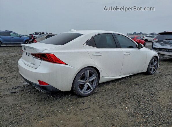 JTHC81D21J5028237 2018 LEXUS IS Белый Задняя правая четверть