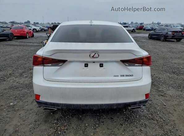 JTHC81D21J5028237 2018 LEXUS IS Белый Вид сзади
