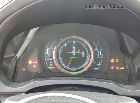 JTHC81D25J5030749 2018 LEXUS IS Белый Вид щитка приборов