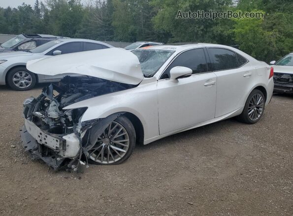 JTHC81D26K5037162 2019 LEXUS IS Белый Передняя левая четверть