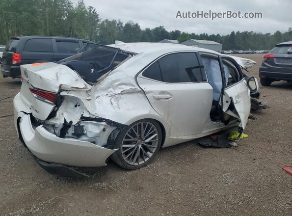 JTHC81D26K5037162 2019 LEXUS IS Белый Задняя правая четверть