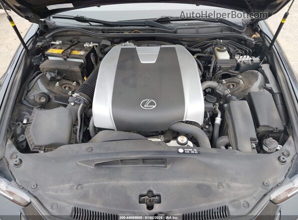 JTHC81D27J5029411 2018 LEXUS IS 300 Black Widok z tyłu