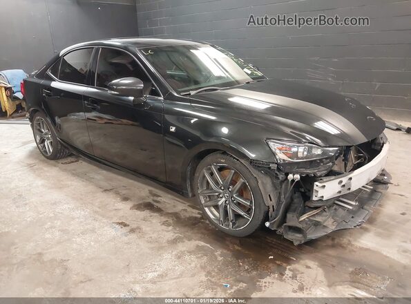 JTHC81D28J5030938 2018 LEXUS IS 300 Черный Передняя правая четверть