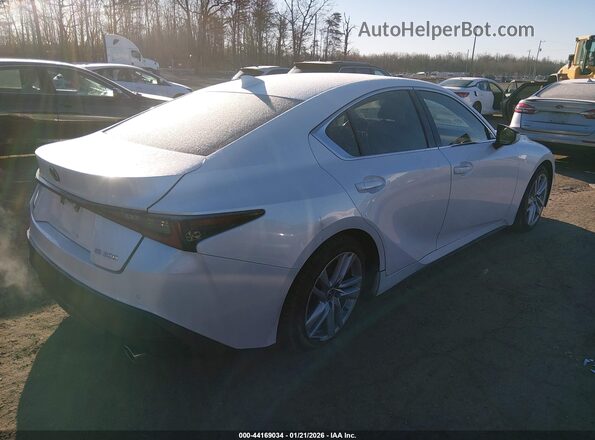JTHCA1D27M5114130 2021 LEXUS IS 300 Белый Задняя правая четверть
