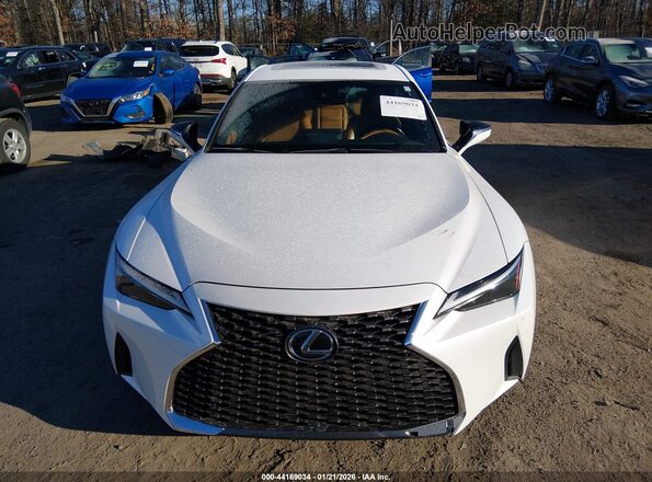 JTHCA1D27M5114130 2021 LEXUS IS 300 Белый Вид щитка приборов