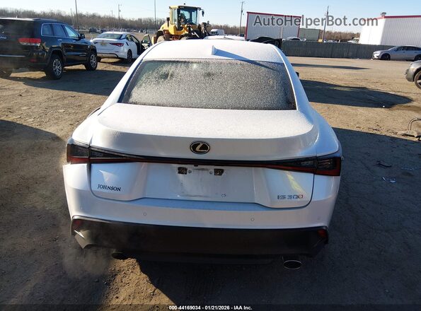 JTHCA1D27M5114130 2021 LEXUS IS 300 Белый 