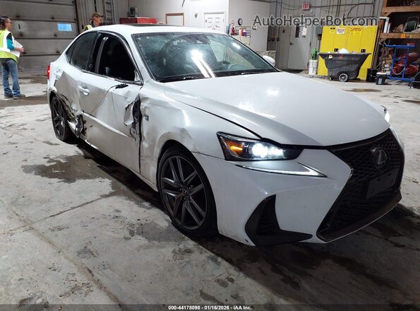 JTHCE1D27H5013762 2017 LEXUS IS 350 Белый Передняя правая четверть
