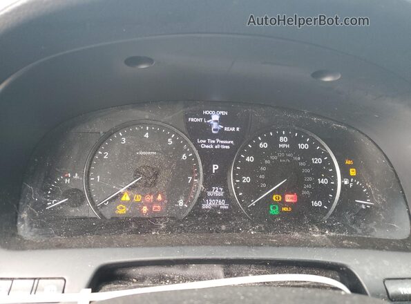 JTHCL5EF3H5029021 2017 LEXUS LS Черный Вид щитка приборов