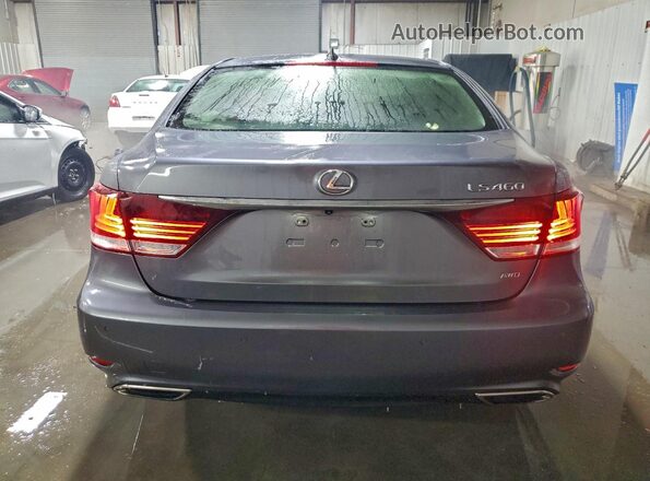 JTHCL5EF5H5028856 2017 LEXUS LS Серебряный Вид сзади