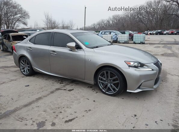 JTHCM1D20G5013975 2016 LEXUS IS 300 Бежевый Передняя правая четверть