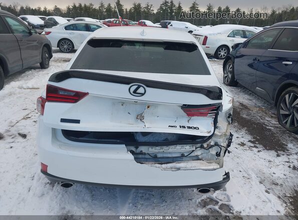 JTHCM1D22G5006641 2016 LEXUS IS 300 White 