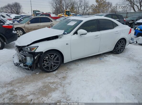 JTHCM1D24H5021904 2017 LEXUS IS 300 Белый Передняя левая четверть