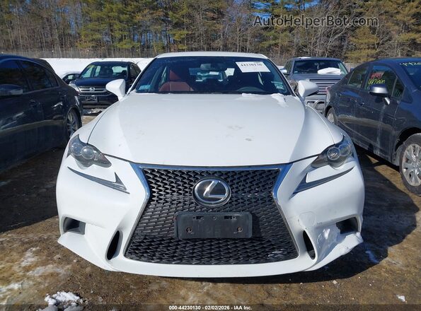 JTHCM1D25G5005855 2016 LEXUS IS 300 White Widok zestawu wskaźników