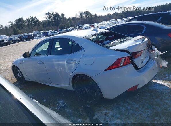 JTHCM1D25G5005855 2016 LEXUS IS 300 White Widok wnętrza 360 stopni