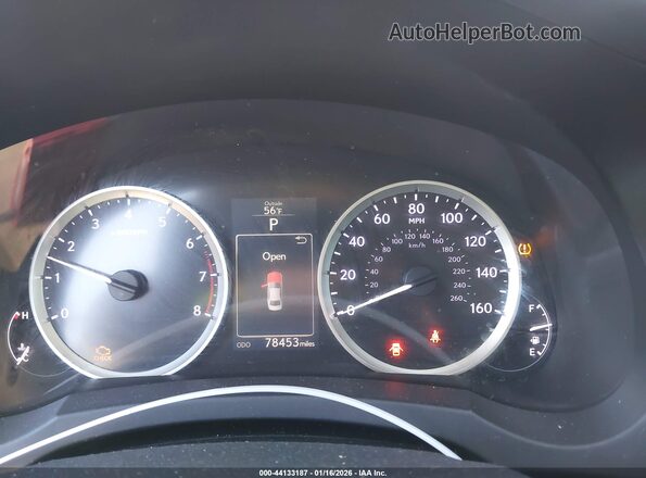 JTHCM1D26G5003287 2016 LEXUS IS 300 Серебряный Вид задних сидений
