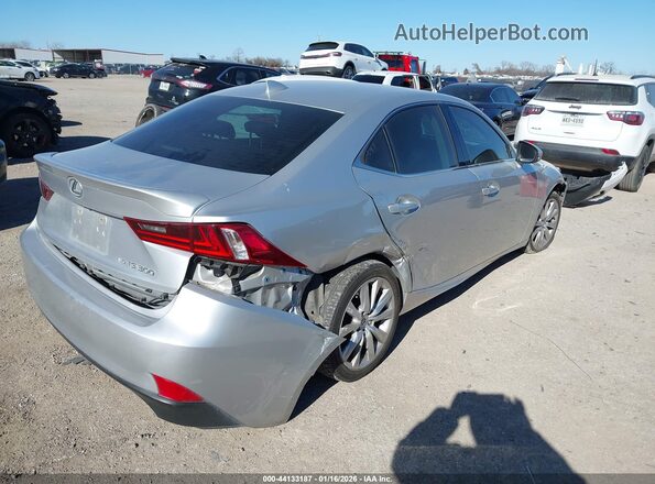 JTHCM1D26G5003287 2016 LEXUS IS 300 Серебряный Задняя правая четверть