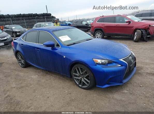 JTHCM1D26G5007873 2016 LEXUS IS 300 Blue Передня права чверть