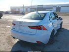 2016 Lexus Is 300   White vin: JTHCM1D26G5013608