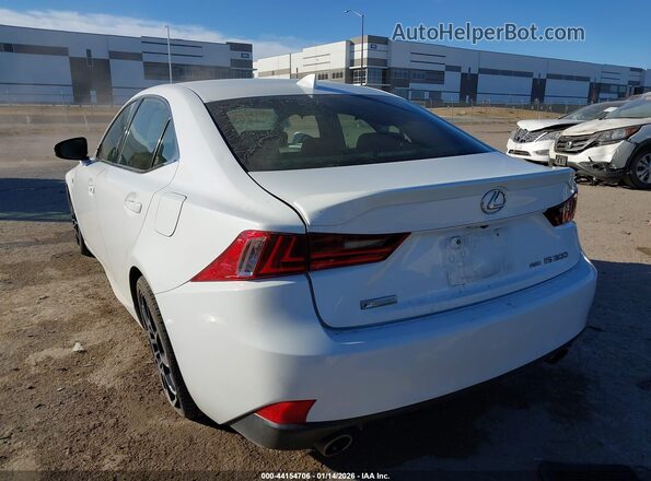 JTHCM1D26G5013608 2016 LEXUS IS 300 White უკანა მარცხენა