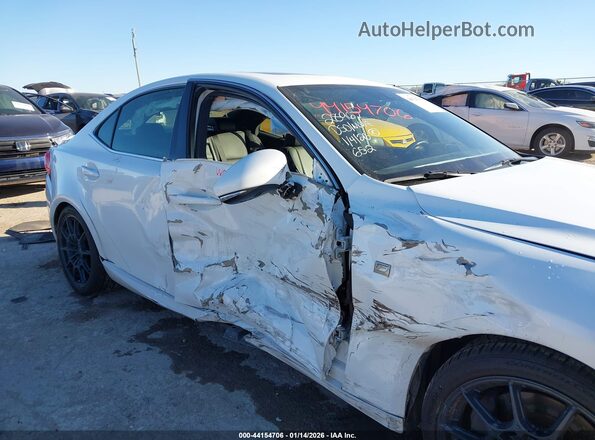 JTHCM1D26G5013608 2016 LEXUS IS 300 White წინა ხედი