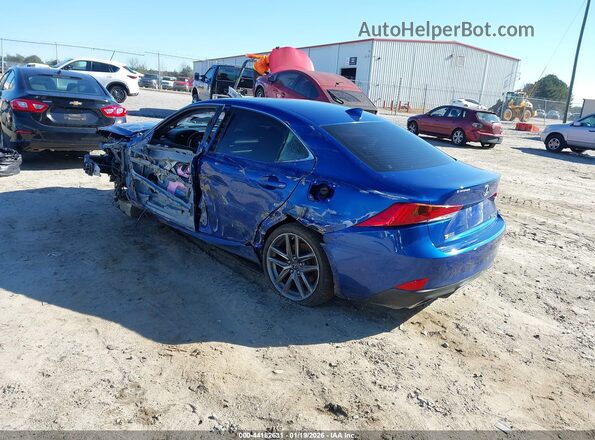 JTHCM1D26H5019832 2017 LEXUS IS 300 Синий Задняя левая четверть