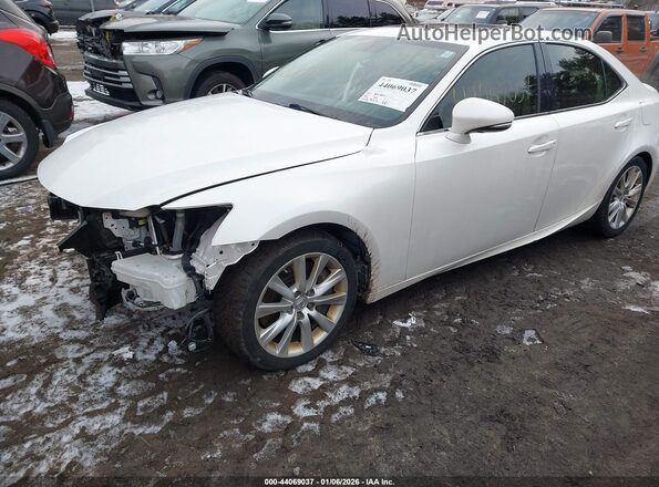 JTHCM1D27G5010670 2016 LEXUS IS 300 Белый Передняя левая четверть