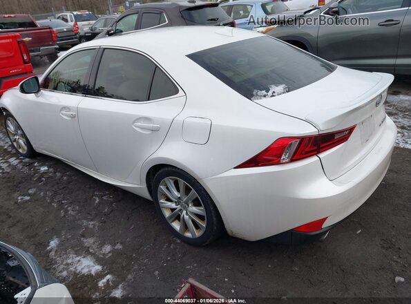 JTHCM1D27G5010670 2016 LEXUS IS 300 Белый Задняя левая четверть