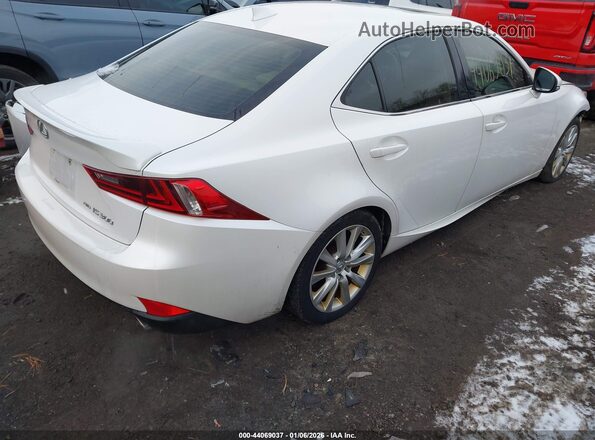 JTHCM1D27G5010670 2016 LEXUS IS 300 Белый Задняя правая четверть