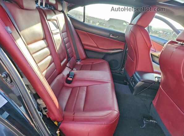 JTHCM1D28H5018925 2017 LEXUS IS Черный Вид задних сидений
