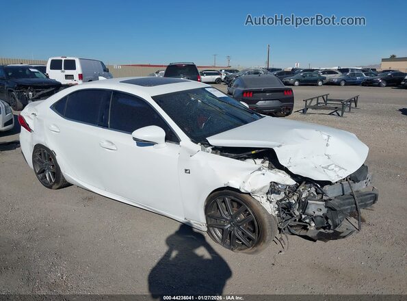 JTHCM1D29G5012968 2016 LEXUS IS 300 Белый Передняя правая четверть