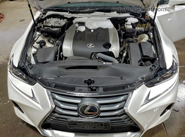 JTHCM1D29H5021770 2017 LEXUS IS Белый Вид задней части салона