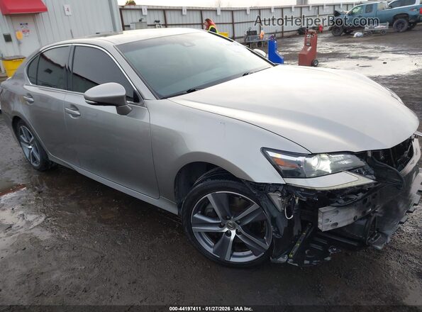 JTHCZ1BL0HA006465 2017 LEXUS GS 350 Золотой Передняя правая четверть
